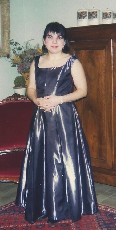 Robe confectionnée pour mon premier Bal des Candidats